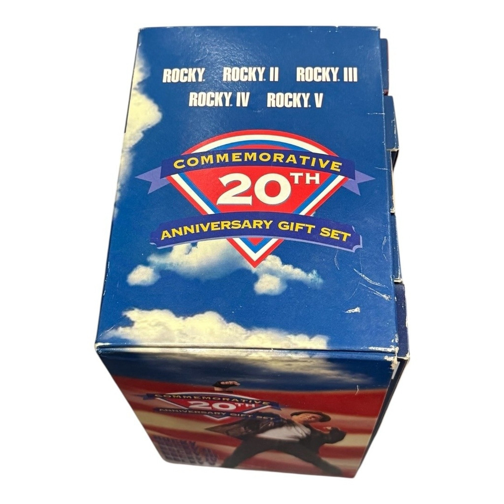 Vintage Rocky VHS 20th Anniversary Gift Set Boxed Collection Sylvester Stallone - Picture 3 of 11